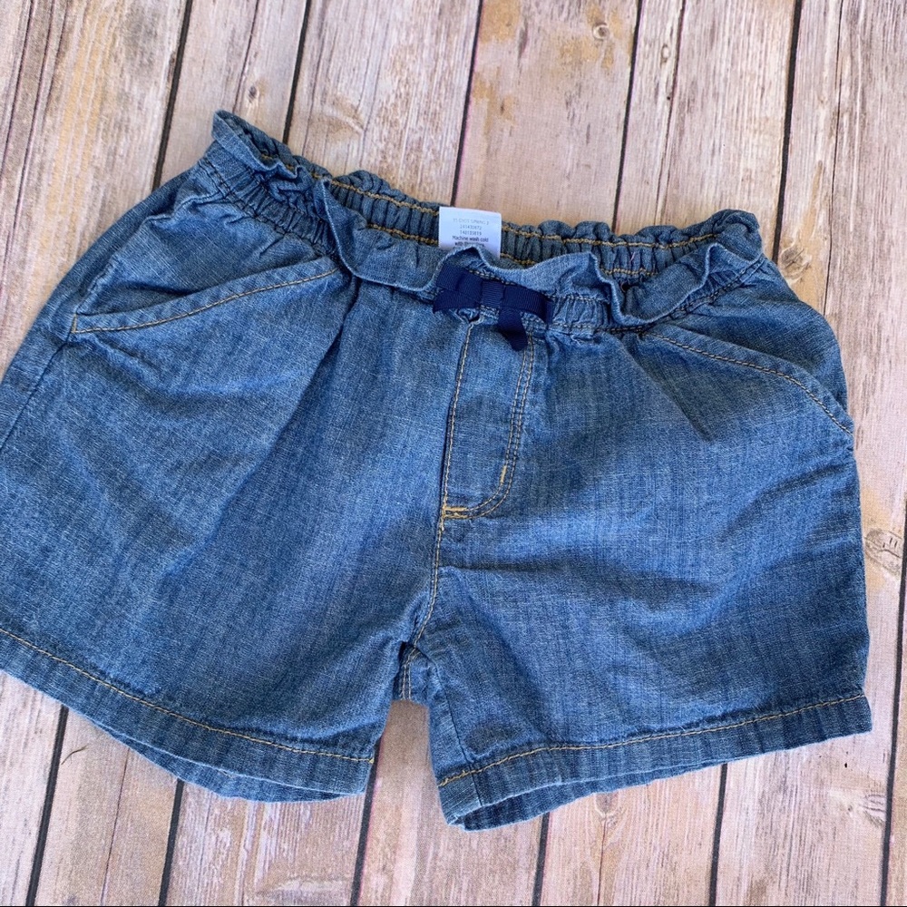 Girls chambray shorts